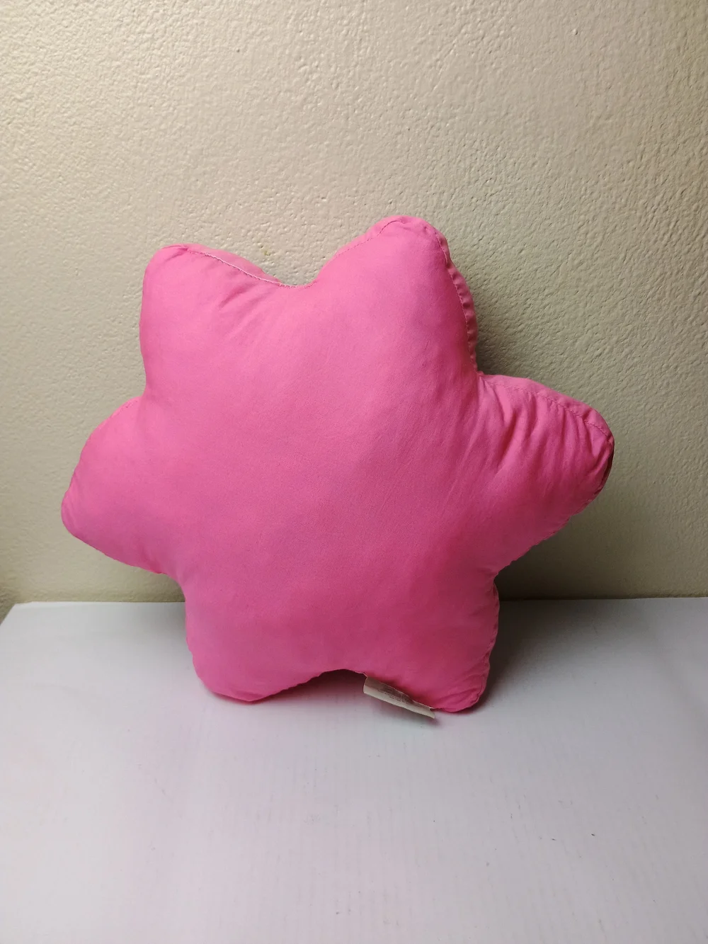 Barnes & Noble Pink and Purple Floral Star Accent Pillow